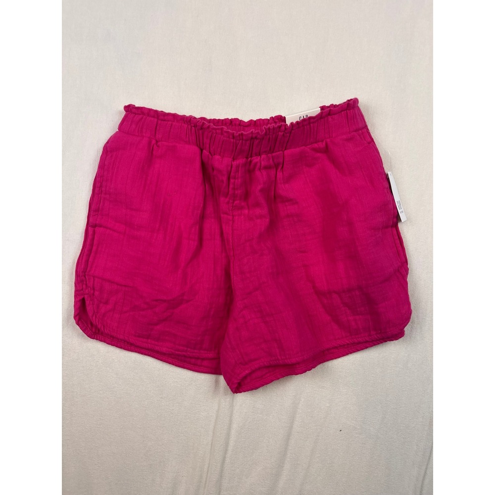 Gap Kids Girls Pink Gauze Washwell Pull On Shorts Size L 10 NWT